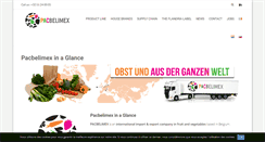 Desktop Screenshot of pacbelimex.com